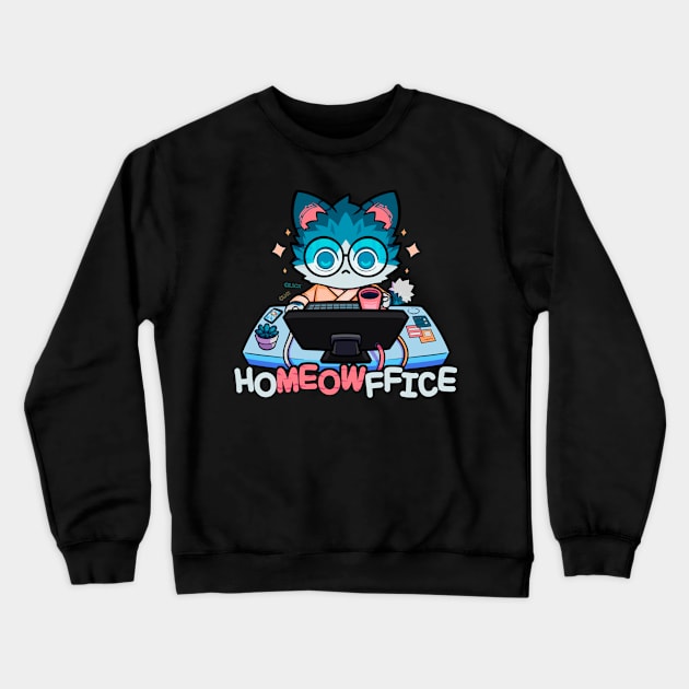 HOMEOFFICE I Crewneck Sweatshirt by Susto